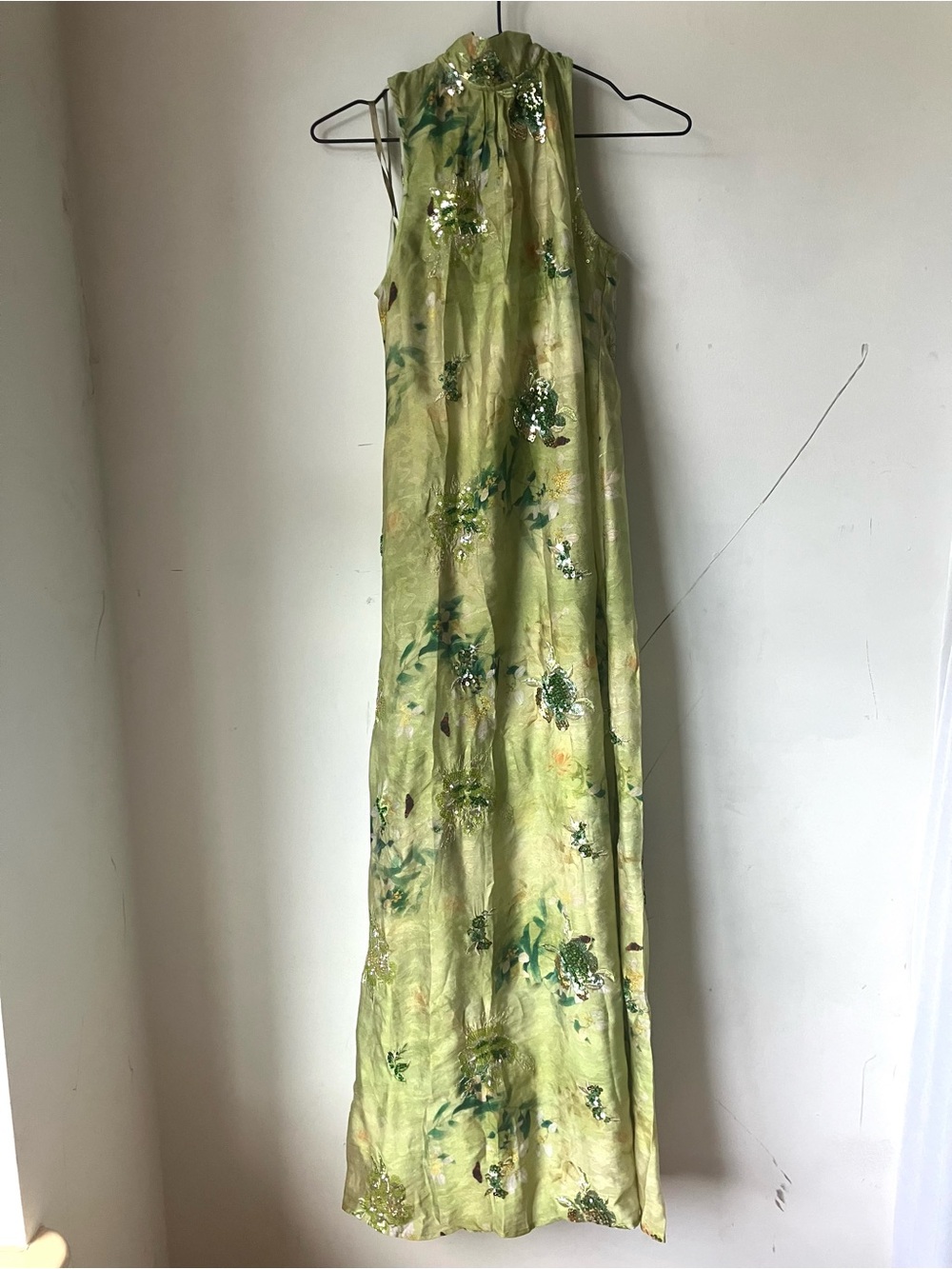 Few Moda o.p.t Naia Floral green Maxi Dress - Picture 6 of 9